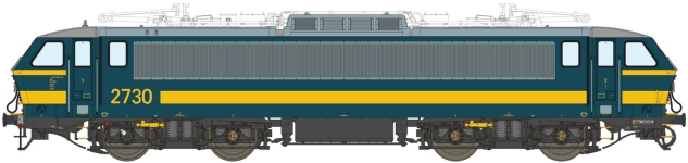 L.S. Models LS13081 - H0 - E-Lok HLE 27, SNCB, Ep. VI